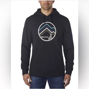 Marmot Men's Hoodie - Black